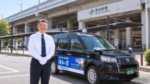 さいたま市でタクシー運転手として再起する元経営者の男性ドライバー