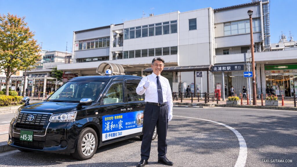 介護職からタクシー運転手へ転職した、さいたま市の平和観光の制服ドライバー