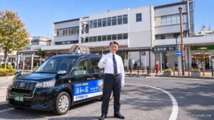 介護職からタクシー運転手へ転職した、さいたま市の平和観光の制服ドライバー